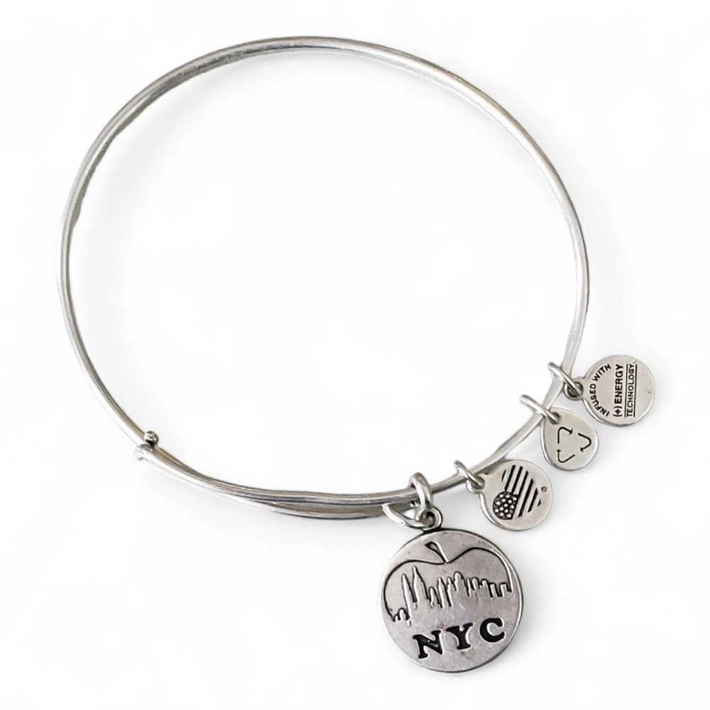 NWT Alex and Ani Silver NYC Skyline Bracelet